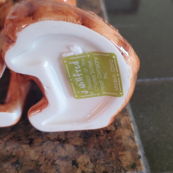 Ceramic Salt & Pepper Shakers Fox - Picture 3 of 4